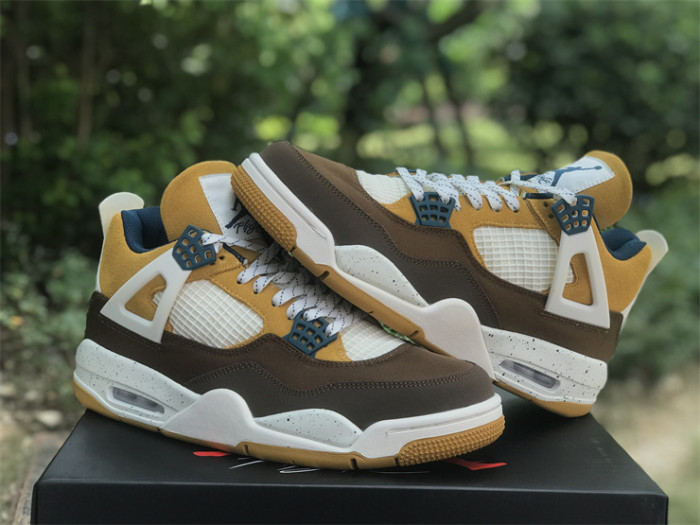 Authentic Air Jordan 4 Cacao Wow