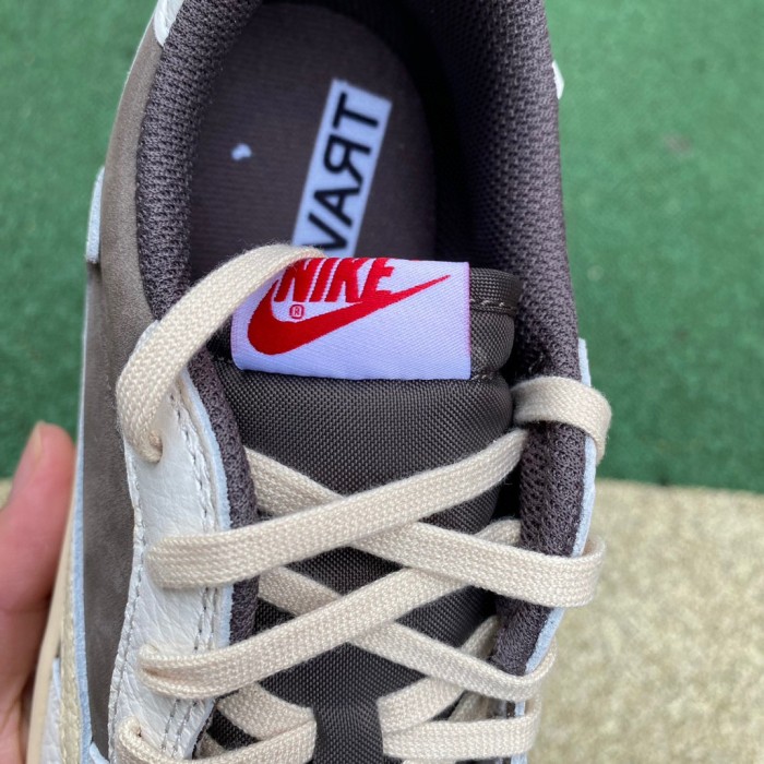 Authentic Travis Scott x Air Jordan 1 Low OG “Reverse Mocha” Kids Shoes