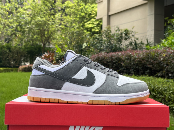 Authentic Nike Dunk Low Smoke Grey