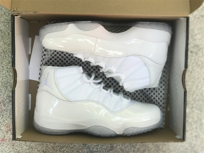 Authentic Air Jordan 11 Retro Silver Anniversary 25th