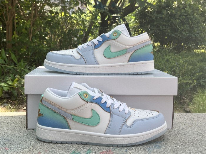 Authentic Air Jordan 1 Low SE “Emerald Rise”