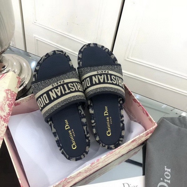 Dior women slippers AAA-062