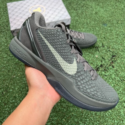 Authentic Nike Zoom Kobe 6 Fade to Black