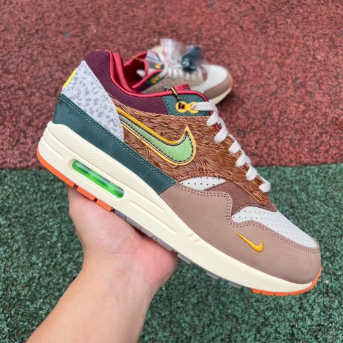 Authentic  Division Street x Nike Air Max 1 Luxe “Oregon Ducks”  PE Women
