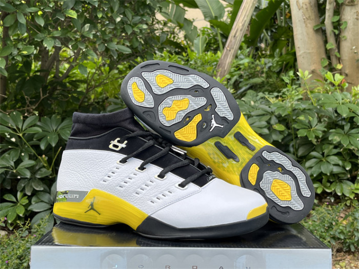 Authentic  Air Jordan 17 Low “Lightning” (regular boxes)