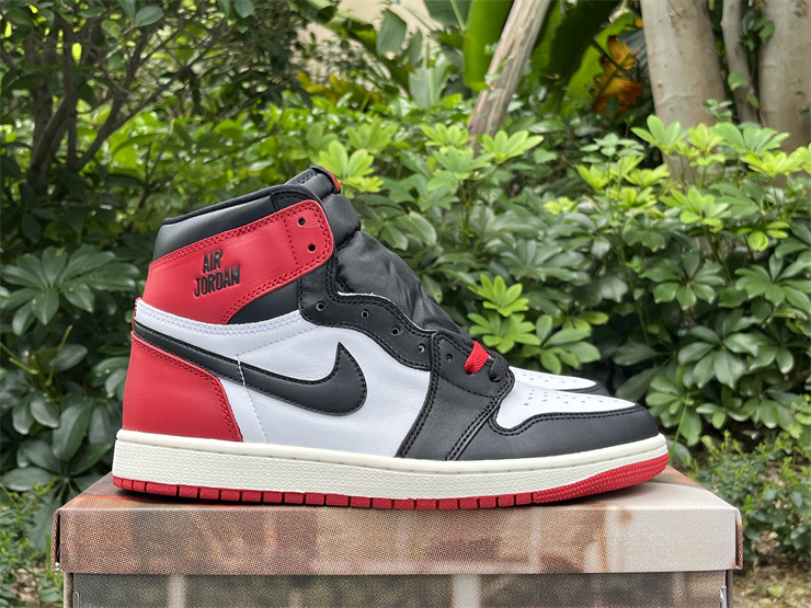 US$ 155.00 - Authentic Air Jordan 1 High OG “Black Toe Reimagined ...