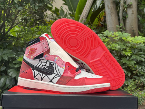 Authentic  Air Jordan 1 High OG “Spider-Verse” Custom