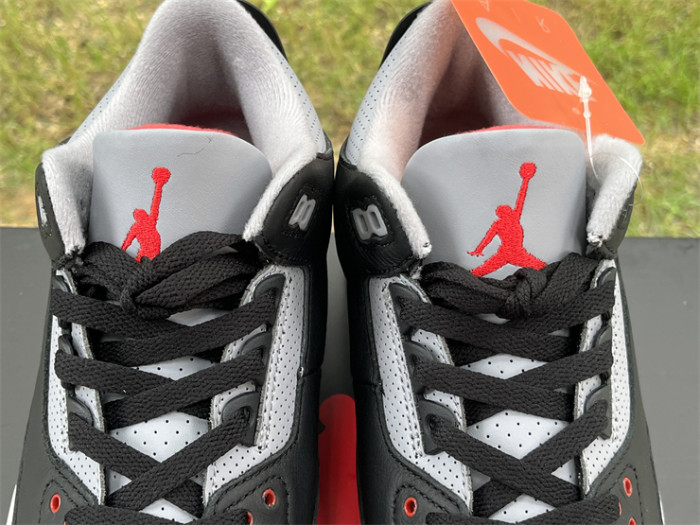 Authentic Air Jordan 3 “Black Cement”   2024