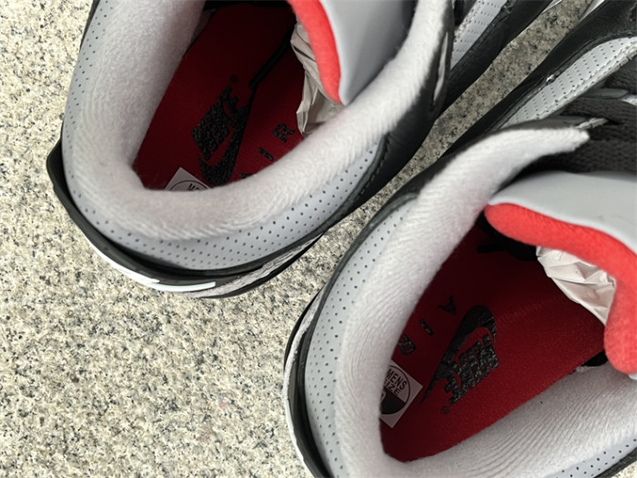 Authentic Air Jordan 3 “Black Cement”   2024