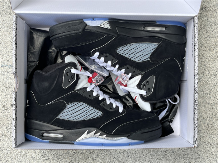Authentic Air Jordan 5 “Black Metallic Reimagined”