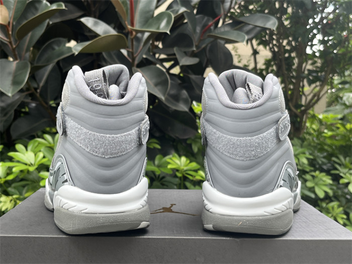 Authentic  Air Jordan 8 “Cool Grey”