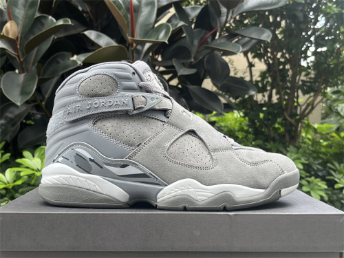 Authentic  Air Jordan 8 “Cool Grey”