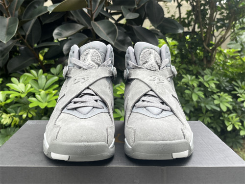 Authentic  Air Jordan 8 “Cool Grey”