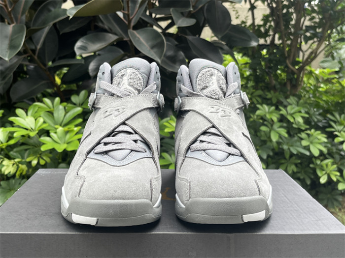 Authentic  Air Jordan 8 “Cool Grey”