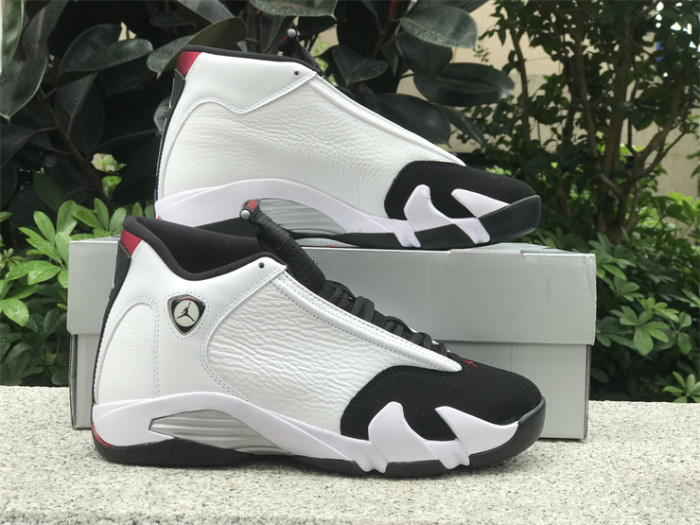 Authentic Air Jordan 14 “Black Toe”  2024