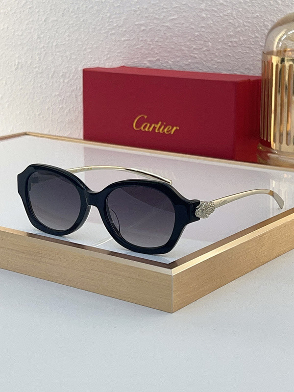 Cartier Sunglasses AAAA-7476