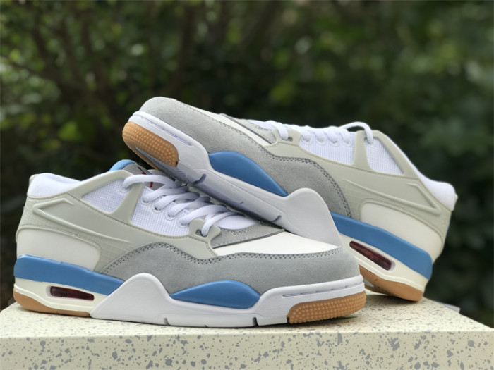Authentic Air jordan 4 RM “White Neutral Grey”