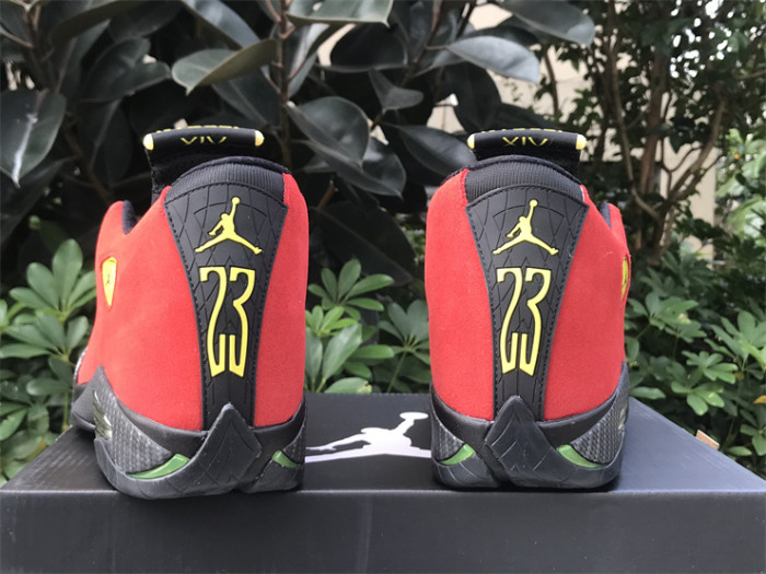 Authentic  Air Jordan 14 Retro “Ferrari”