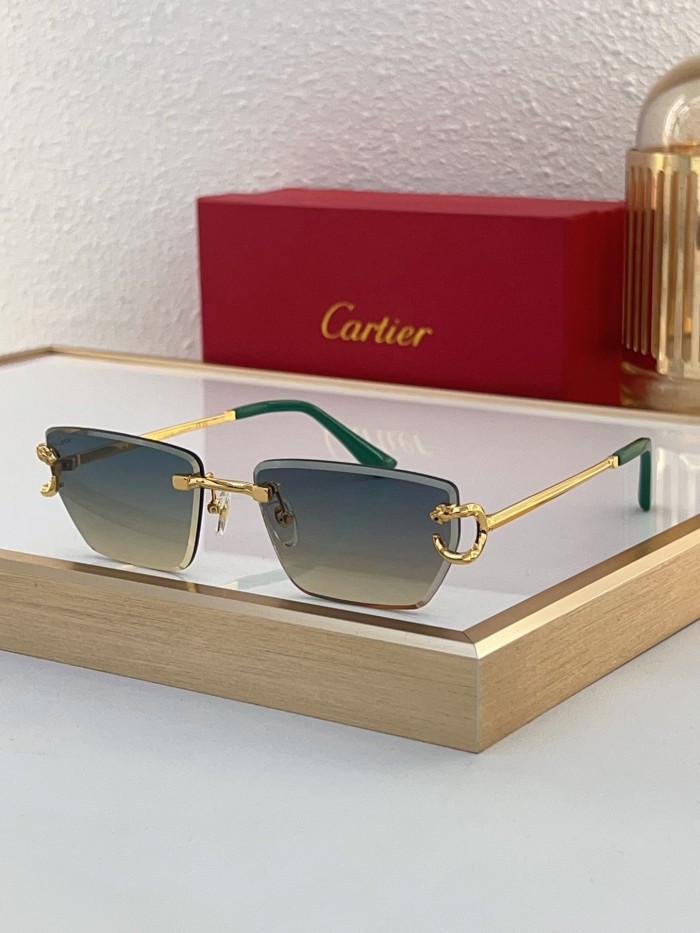 Cartier Sunglasses AAAA-7963