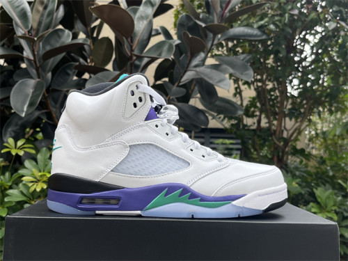 Authentic  Air Jordan 5 “Grape”   2025