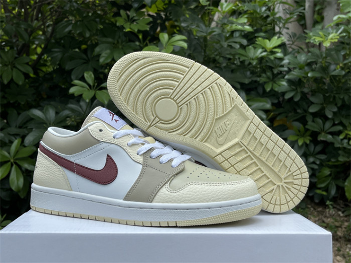Authentic Air Jordan 1 Low SE “Coconut Milk ”