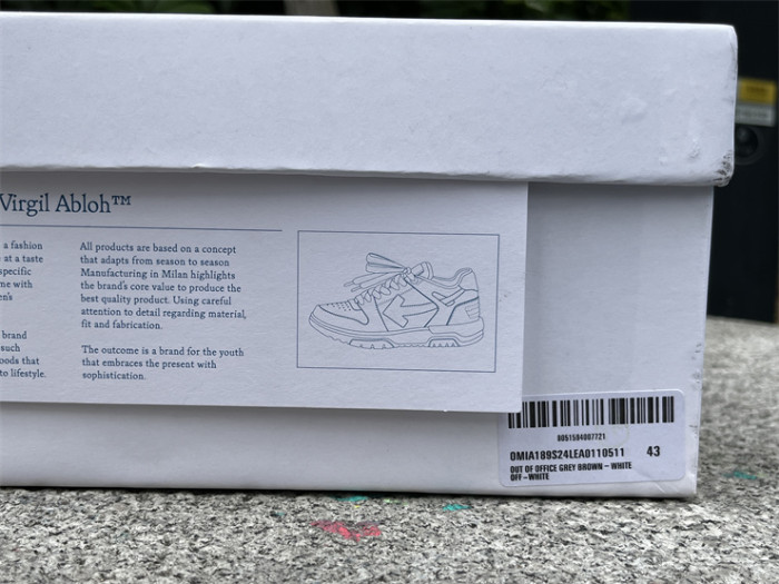 OFF white Men shoes 1：1 quality-456