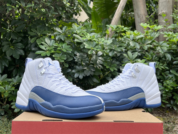 Authentic  Air Jordan 12 “French Blue”  2025