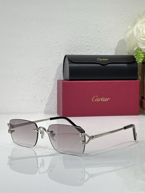 Cartier Sunglasses AAAA-9635