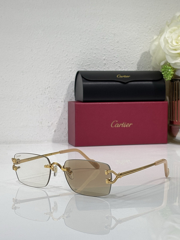 Cartier Sunglasses AAAA-9633