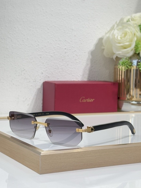 Cartier Sunglasses AAAA-9191