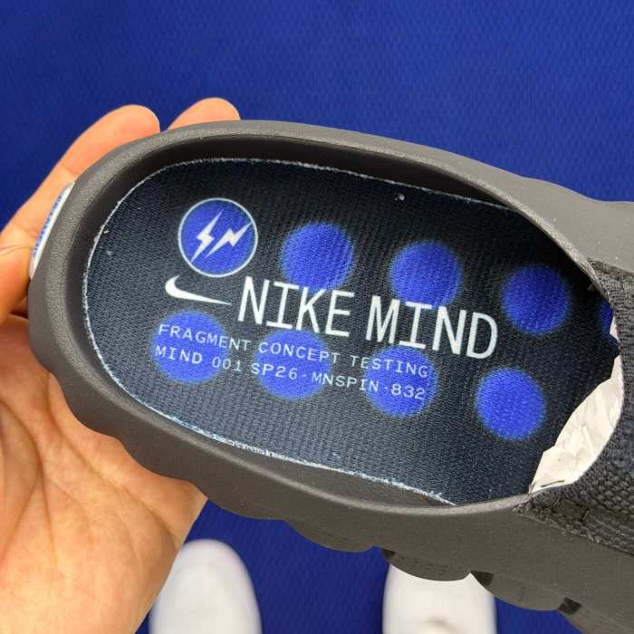 Fragment design x Nike Mind Mule 001 Black Royal (fit small)