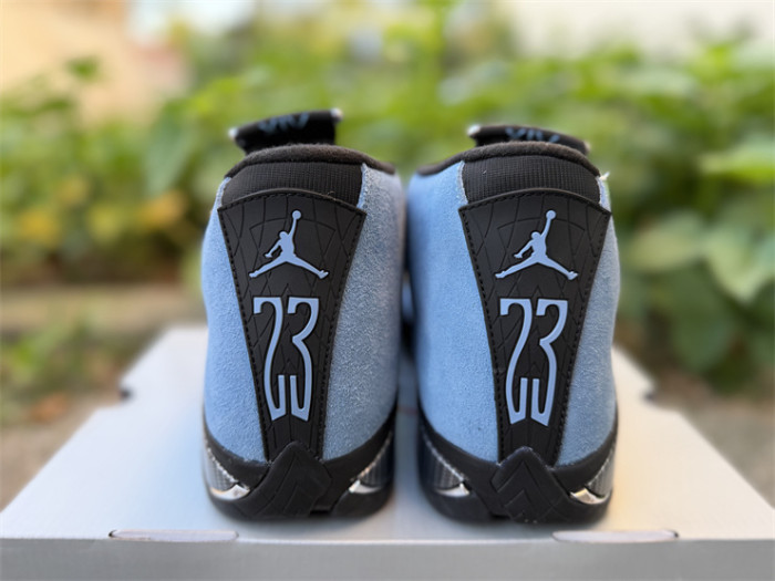 Authentic  Air Jordan 14 Howard PE Blue