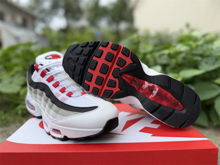 Authentic Nike Air Max 95 OG Big Bubble Comet Red