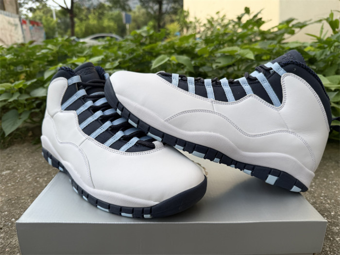 Authentic Air Jordan 10 Retro Ice Blue