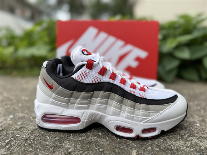 Authentic Nike Air Max 95 OG Big Bubble Comet Red