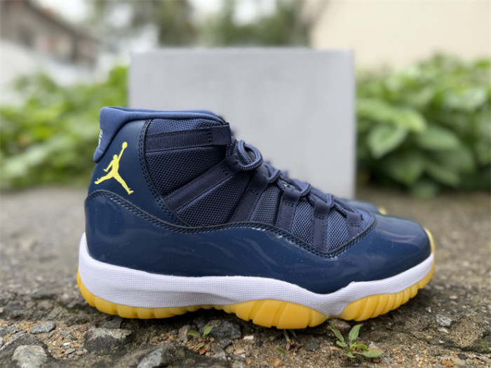 Authentic Air Jordan 11 Michigan