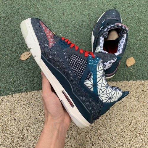 Authentic Air Jordan 4 Sashiko