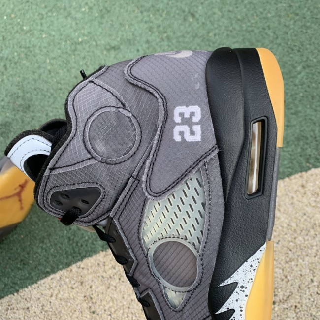 Authentic OFF-WHITE x Air Jordan 5