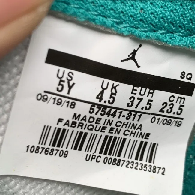 Authentic Air Jordan 1 “Turbo Green” GS
