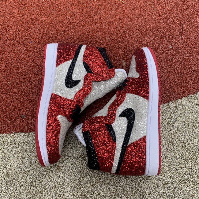 Authentic North Pole Chicago Air Jordan 1 Retro