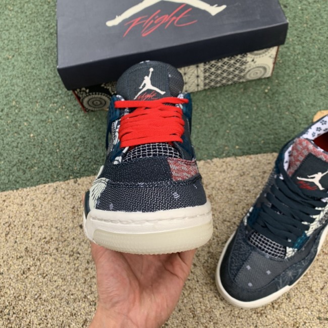 Authentic Air Jordan 4 Sashiko