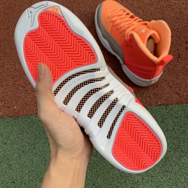 Authentic Air Jordan 12 GS “Hot Punch”