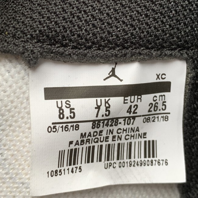 Authentic Air Jordan 1 Retro High Not for Resale Varsity Maize
