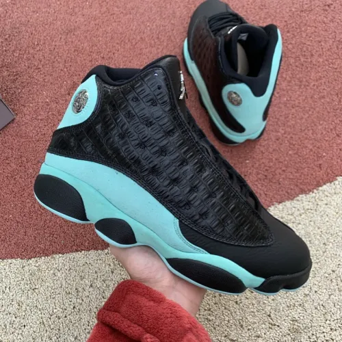 Authentic Air Jordan 13 Island Green