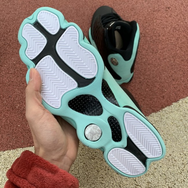 Authentic Air Jordan 13 Island Green
