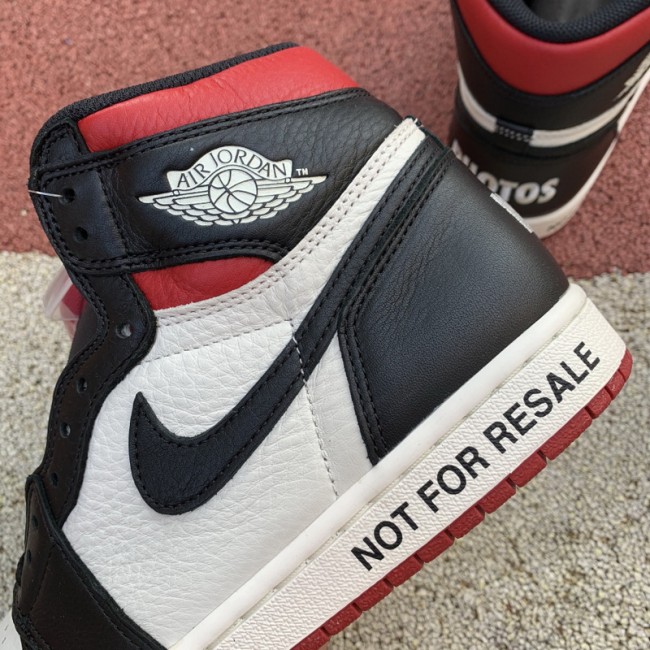 Authentic Air Jordan 1 Retro High Not for Resale Varsity Red