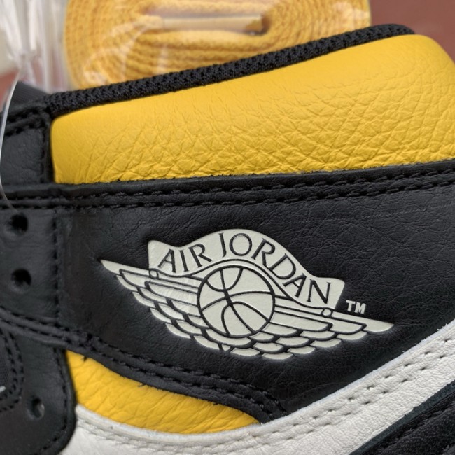 Authentic Air Jordan 1 Retro High Not for Resale Varsity Maize