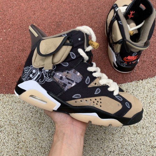 Authentic Travis Scott x Air Jordan 6 Retro Custom made