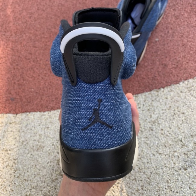 Authentic Air Jordan 6 “Washed Denim” GS
