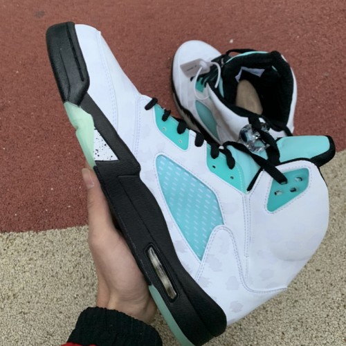 Authentic Air Jordan 5 “Island Green”